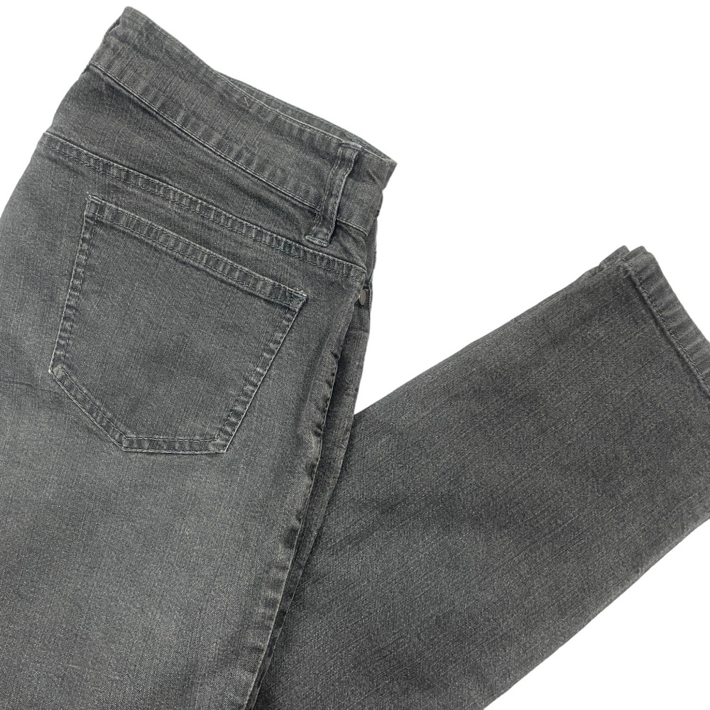 Eileen Fisher 8P Petite Black Skinny Jeans‎ Cotton Blend Pockets